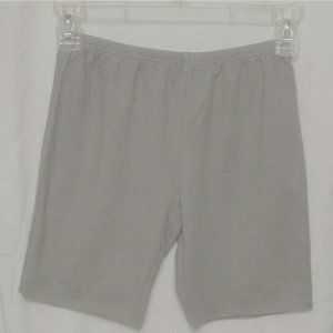 grey biker shorts